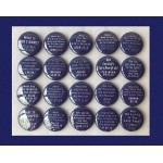 Witnessing Questions and Scriptures - 60 Button’s for Artclix Bracelet